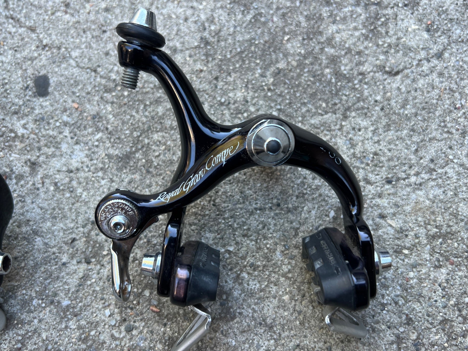 Royal Gran Compe 400 Brakes Black Road Bike Brake Set Dia Compe Vintage Road - Image 2