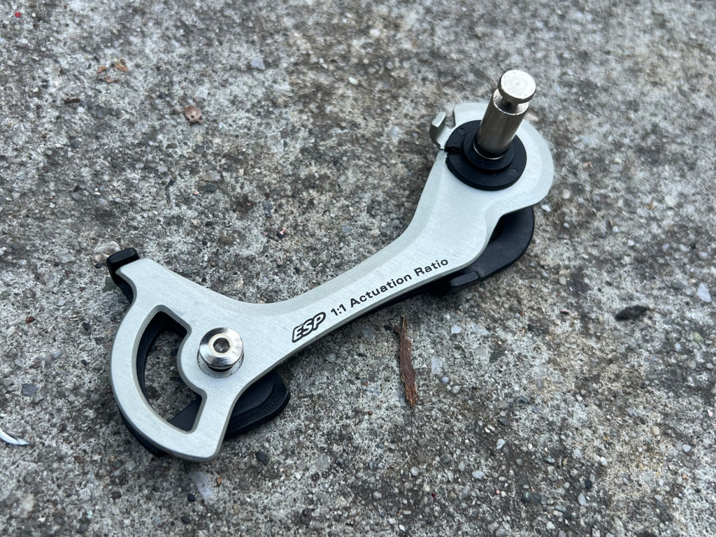 NOS SRAM ESP Rear Derailleur Cage With Washers Silver Vintage MTB Mountain Bike - Image 2