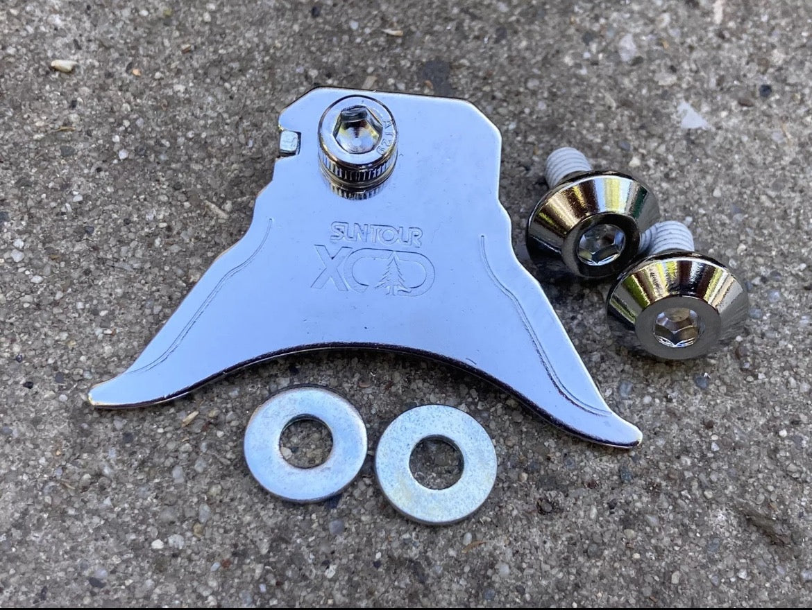 NOS Suntour XCD 4050 Roller-Cam Straddle Hanger Brake Caliper Hardware Retro - Image 2