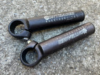 Used Bontrager Race 6061 T6 Aluminum Bar Ends Vintage MTB Mountain Bike Black Retro-Bicycle Bin