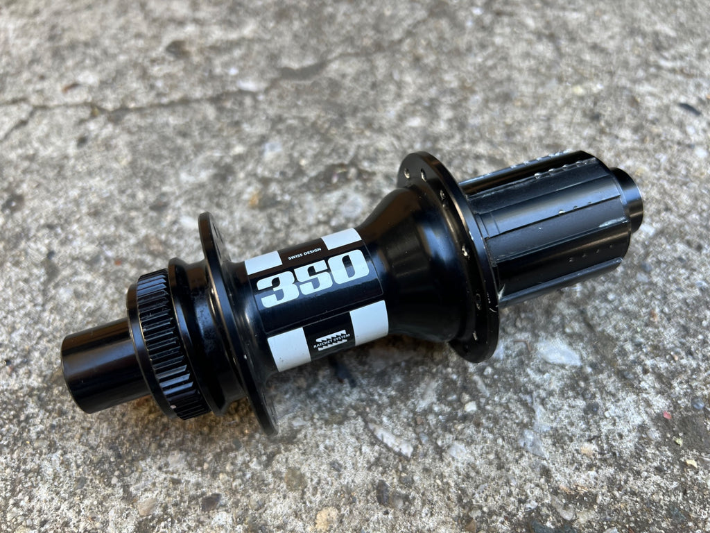 DT Swiss 350 12x142mm 24H 11 Speed Shimano Centerlock Disc Rear Hub Road Black - Image 2