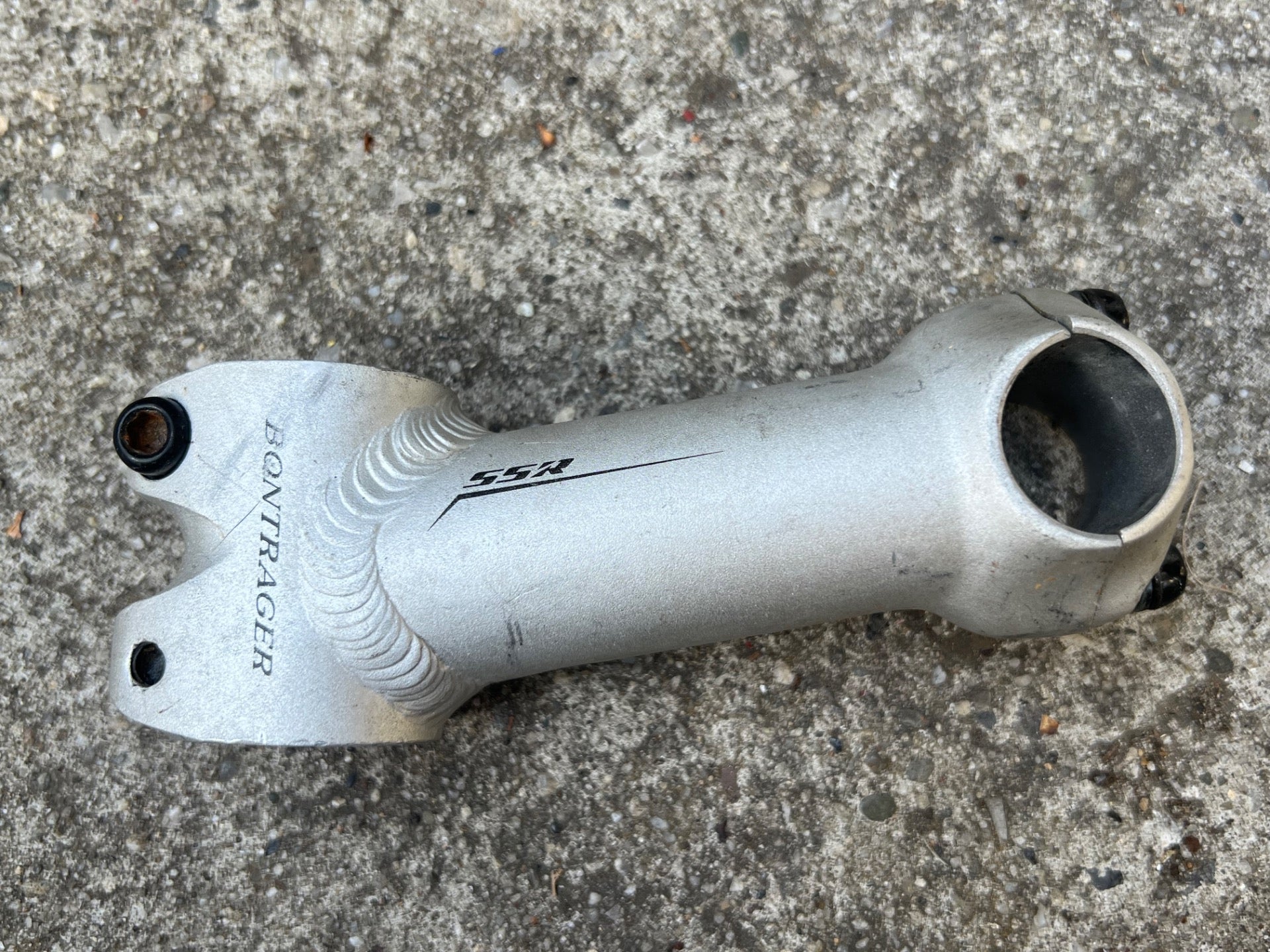 Bontrager SSR 25.4x110mm 1 1/8” Threadless Stem Vintage Retro MTB Mountain Gray - Image 2