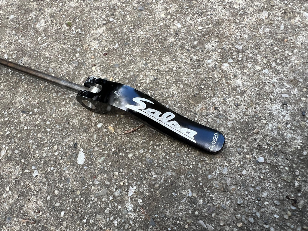 Salsa Titanium 135mm Rear Flip Off Quick Release Skewer Black MTB Mountain CX - Image 2