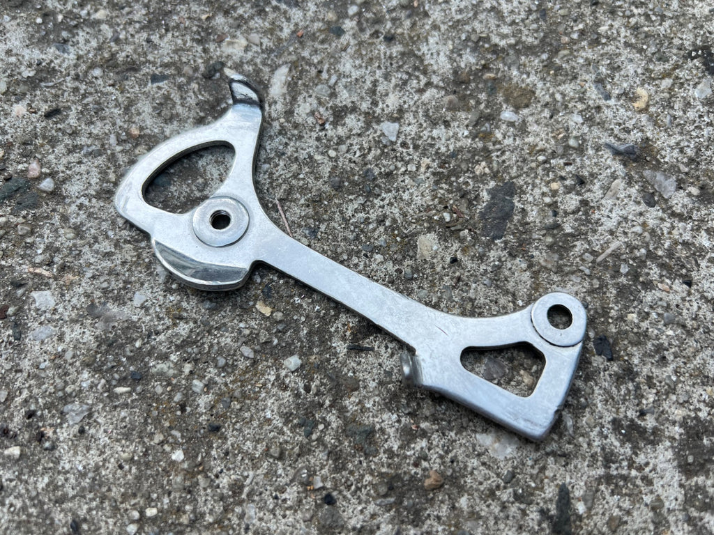 Ultegra 6500 Long Inner Derailleur Cage 74mm ctc Vintage Aluminum Silver  - Image 2