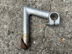 Used ATAX 25.0x100mm 1in 22.0mm French Quill Drop Stem Vintage Road Bike Gray Thread-Bicycle Bin