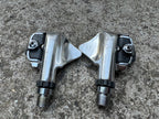 Used Smooth Shimano Dura Ace PD-7410 SPD Clipless Pedals Vintage Retro Road Bike 9/16-Bicycle Bin