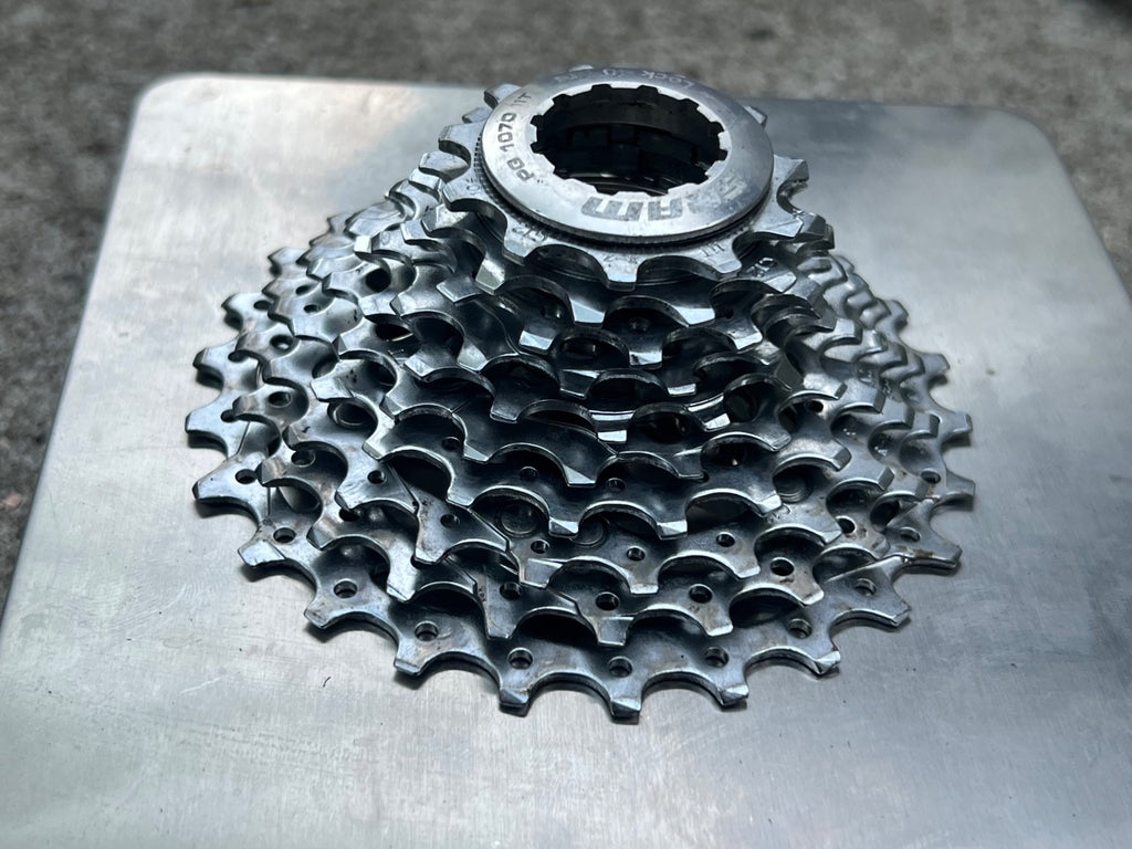 SRAM PG 1070 11-26 10 Speed Cassette Road Gravel Bike Chrome Cycling Commuter  - Image 2