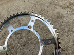 Used Nervar 52T 116 BCD 3 Bolt Chainring Vintage Road Bike Touring French Chrome-Bicycle Bin