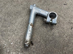 Used Pivo 25.0x80mm 22.0mm Vintage Stem Quill French Retro Silver Gray Aluminum Road-Bicycle Bin