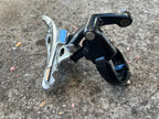 Used Shimano Deore LX FD-M566 31.8 Bottom Pull Front Derailleur Vintage MTB Black-Bicycle Bin