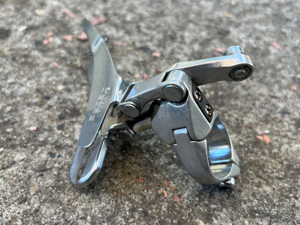 Used NICE Shimano Deore FD-MT60 Front Derailleur 28.6mm Bottom Pull Triple Vintage-Bicycle Bin