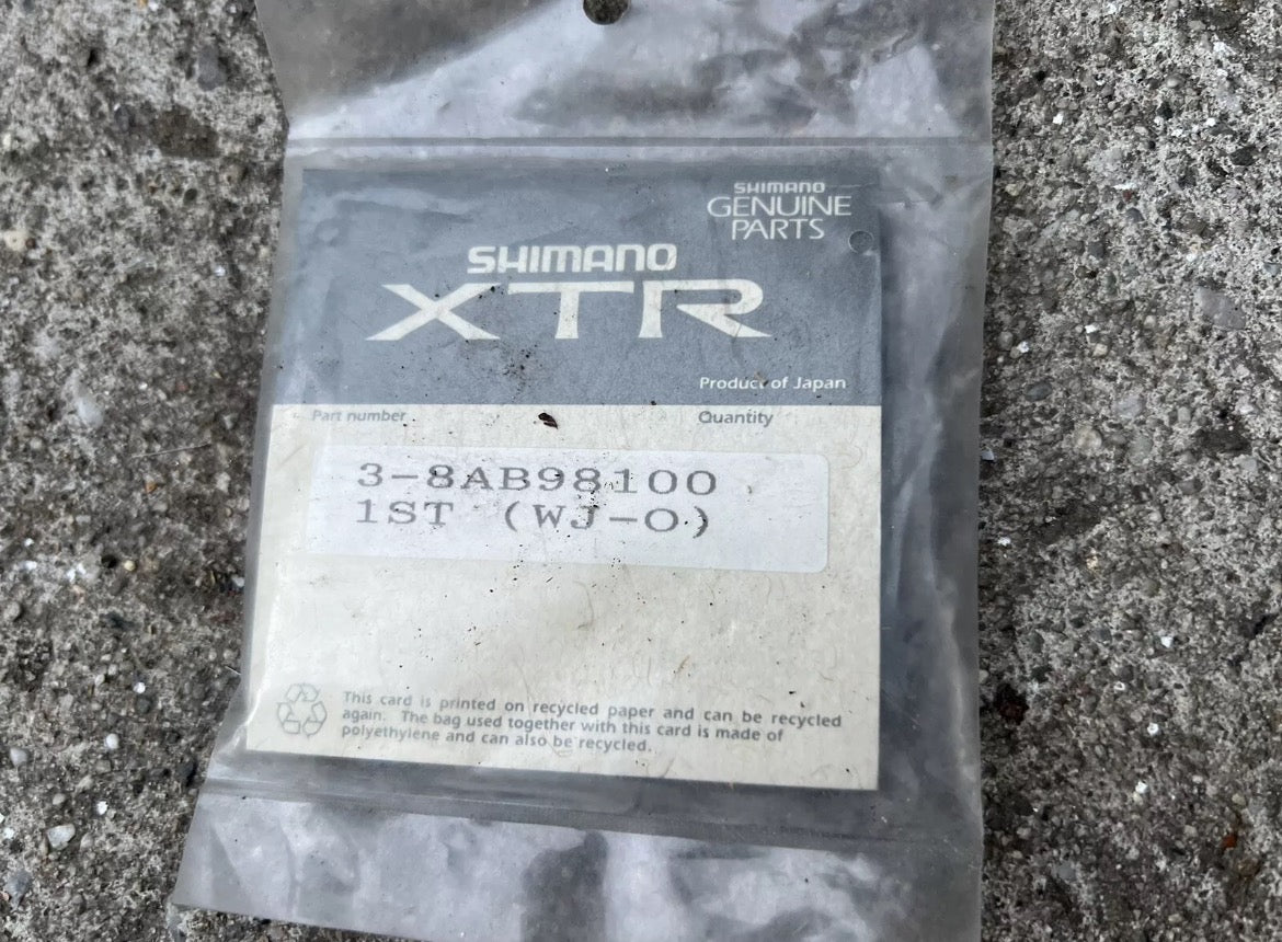 Shimano XTR 3-8AB98100 1ST WJ-0 Rear Hub Nut Adjuster Parts Vintage NOS NEW - Image 2