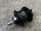 Used Generic Bike Dynamo Hub 6V-3W 36H Hole 100mm 6 Bolt Disc Front Bicycle Black-Bicycle Bin