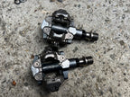 Used Shimano XTR M980 Clipless Pedals & Cleats SPD Mountain Gravel CX XC Bike Racing-Bicycle Bin