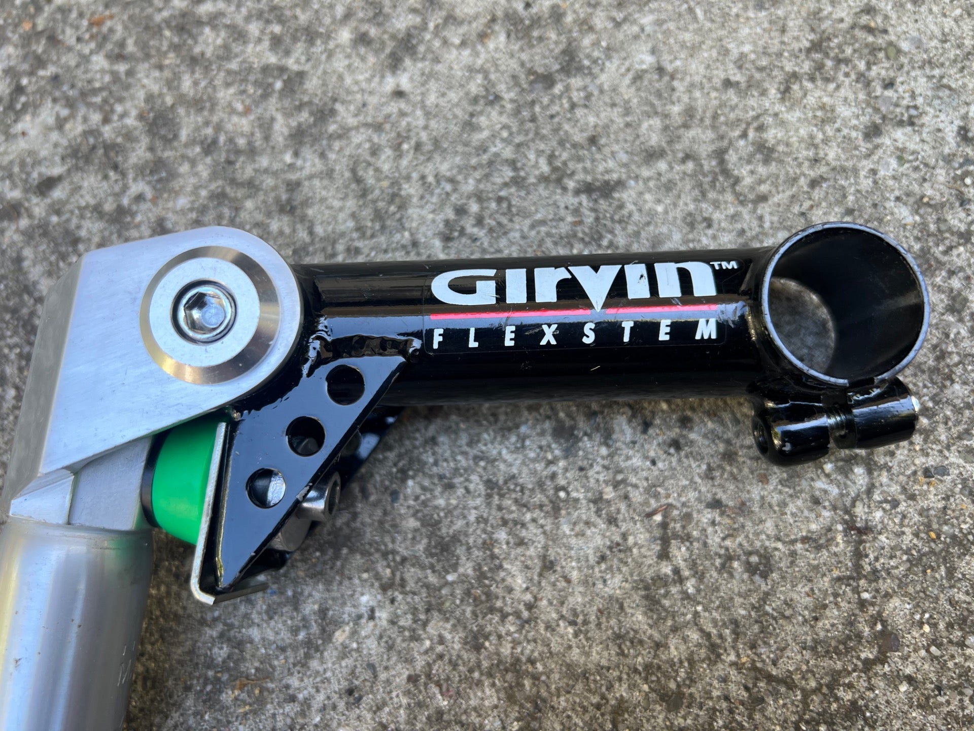 NICE Girvin Flex Stem 135x25.4mm 1 1/4” 28.6mm NO BOLT Vintage MTB Quill Retro - Image 2