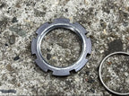 Used Shimano XTR M950 M951 M952 Crank Spider Lock Ring And Clip Gray Retro MTB-Bicycle Bin