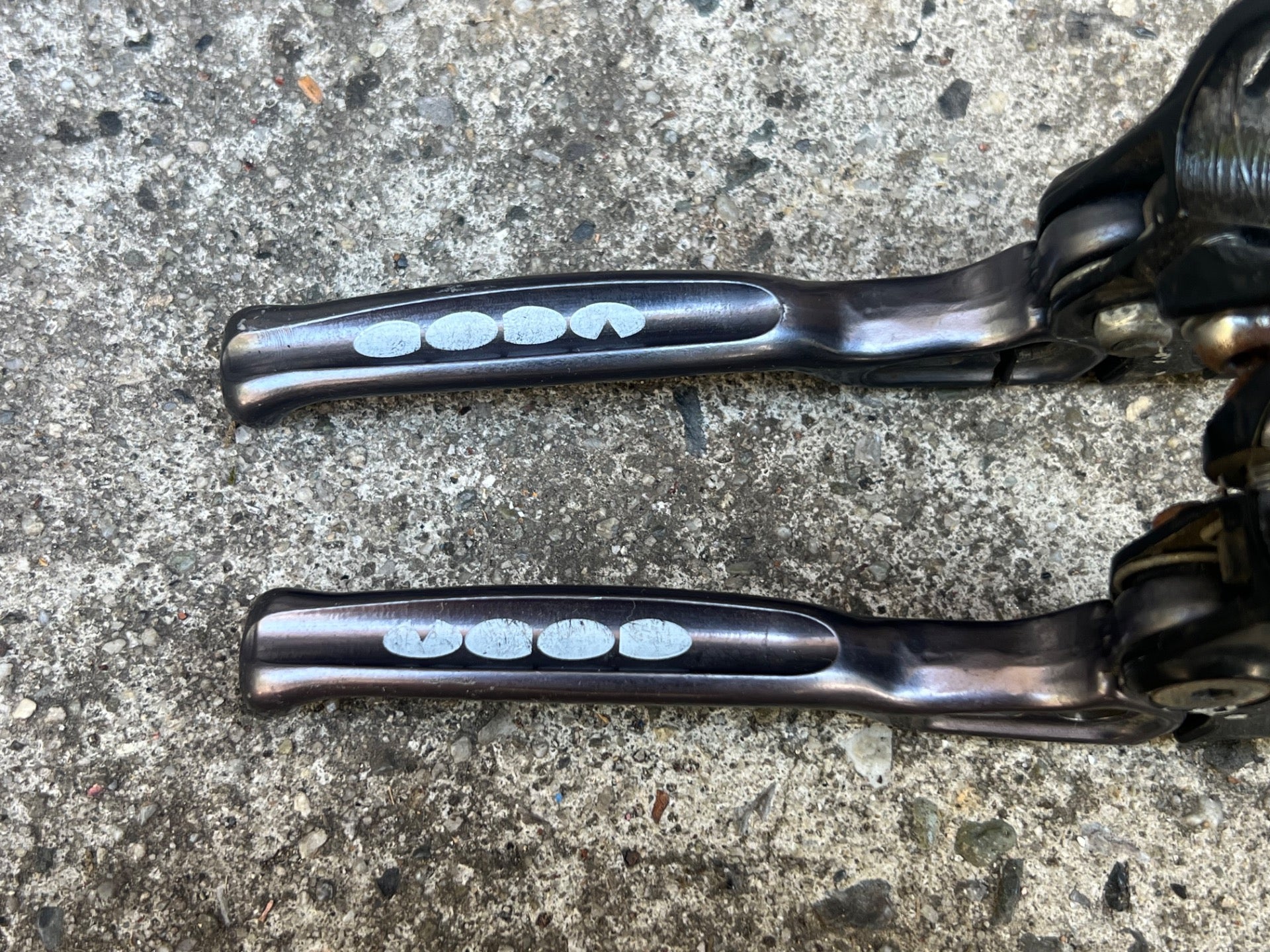 CODA Cannondale Cantilever Brake Levers Vintage MTB Mountain Bike Black Gray  - Image 2