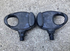 Used LOOK Clipless Black Vintage Retro Road Gravel Plastic Steel Tension Adjustement-Bicycle Bin