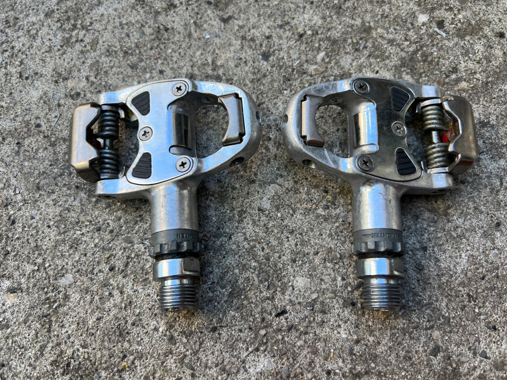 Shimano Ultegra PD-6601 SPD-R Pedals Vintage Road Gravel Bike Silver - Image 2