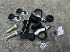 Used Garmin Vector PR 3 Clipless Pedals Power Meter Plus Spare Parts Black Road-Bicycle Bin