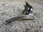 Used Huret Road Front Derailleur Vintage 28.6mm Bottom Pull Silver Chrome Retro-Bicycle Bin