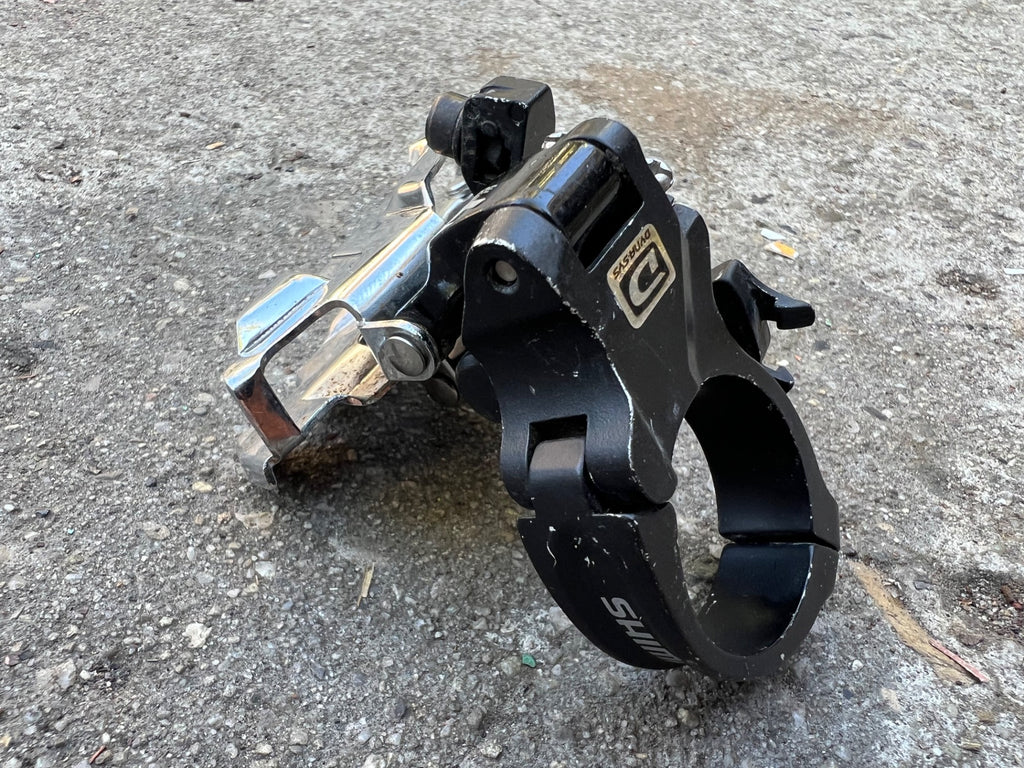Shimano Deore XT FD-M781 34.9mm Dual Pull Front Derailleur 3x10 Triple MTB Black - Image 2