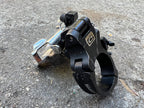 Used Shimano Deore XT FD-M781 34.9mm Dual Pull Front Derailleur 3x10 Triple MTB Black-Bicycle Bin