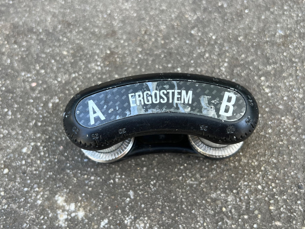 Look Ergostem Center Adjuster Link Linkage Black Carbon Aluminum Vintage - Image 2
