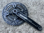 Used Raceface Deus XC Crankset 175mm 24mm GXP Spindle Black Mountain Bike Triple MTB-Bicycle Bin