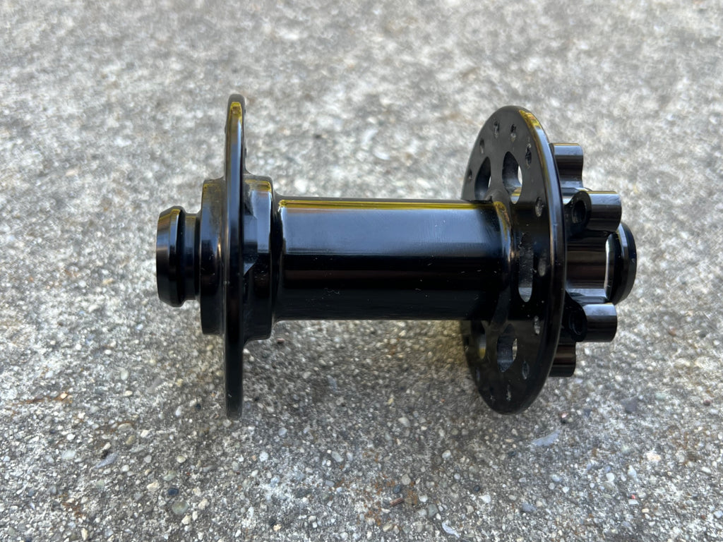 MTB 32H Hole 15x100mm Front Hub 6 Bolt Disc MTB Black Anodized Mountain Bike  - Image 2