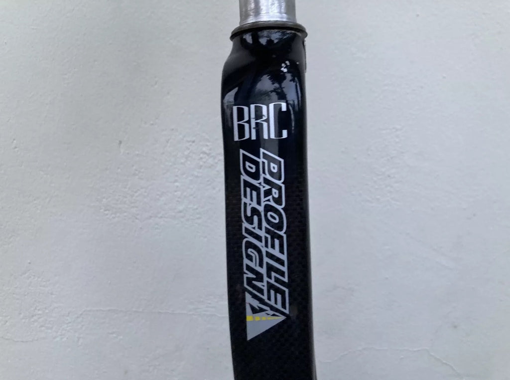 Profile Design BRC 700c Carbon Fork 1 1/8” 7.5in Steerer Threadless 471g Black - Image 2