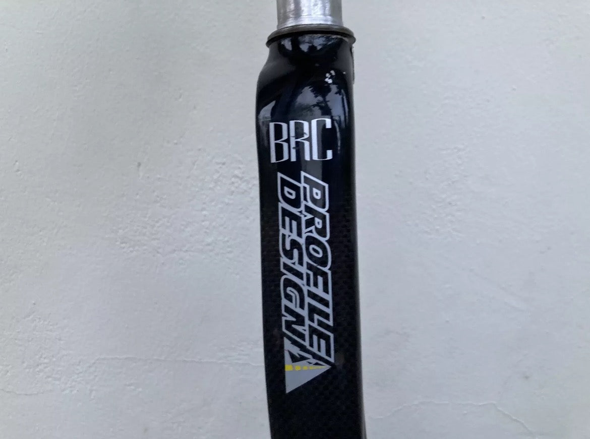 Profile Design BRC 700c Carbon Fork 1 1/8” 7.5in Steerer Threadless 471g Black - Image 2