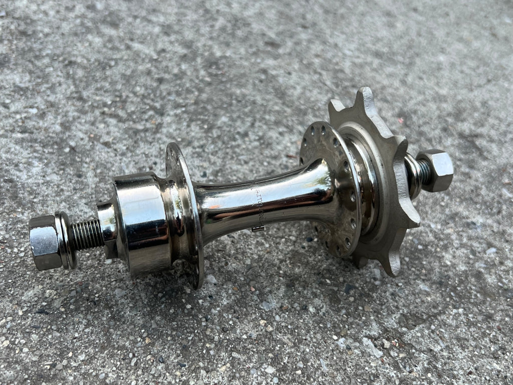 NOS New Departure Track Hub 28H Hole 110mm Fixed Gear Skip Tooth Antique Vintage - Image 2