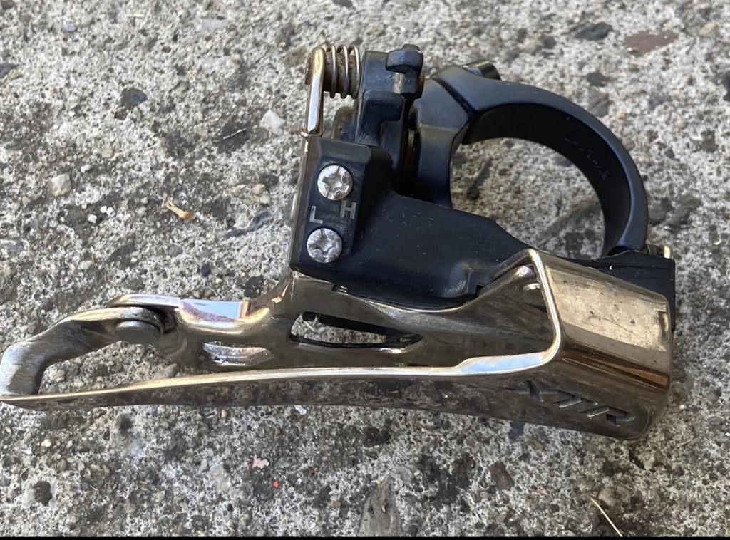 Shimano XTR FD-M970 34.9mm Front Derailleur Top Pull Low Clamp MTB Triple Retro - Image 2