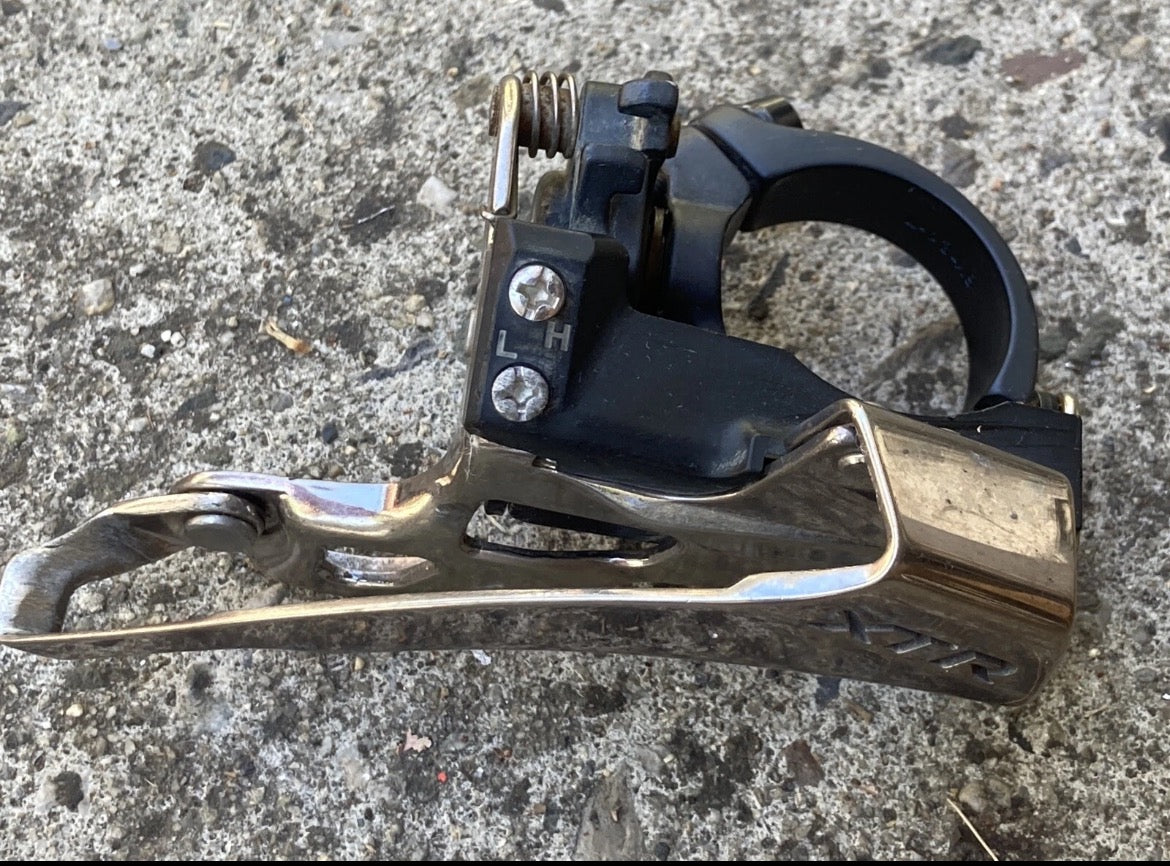 Shimano XTR FD-M970 34.9mm Front Derailleur Top Pull Low Clamp MTB Triple Retro - Image 2