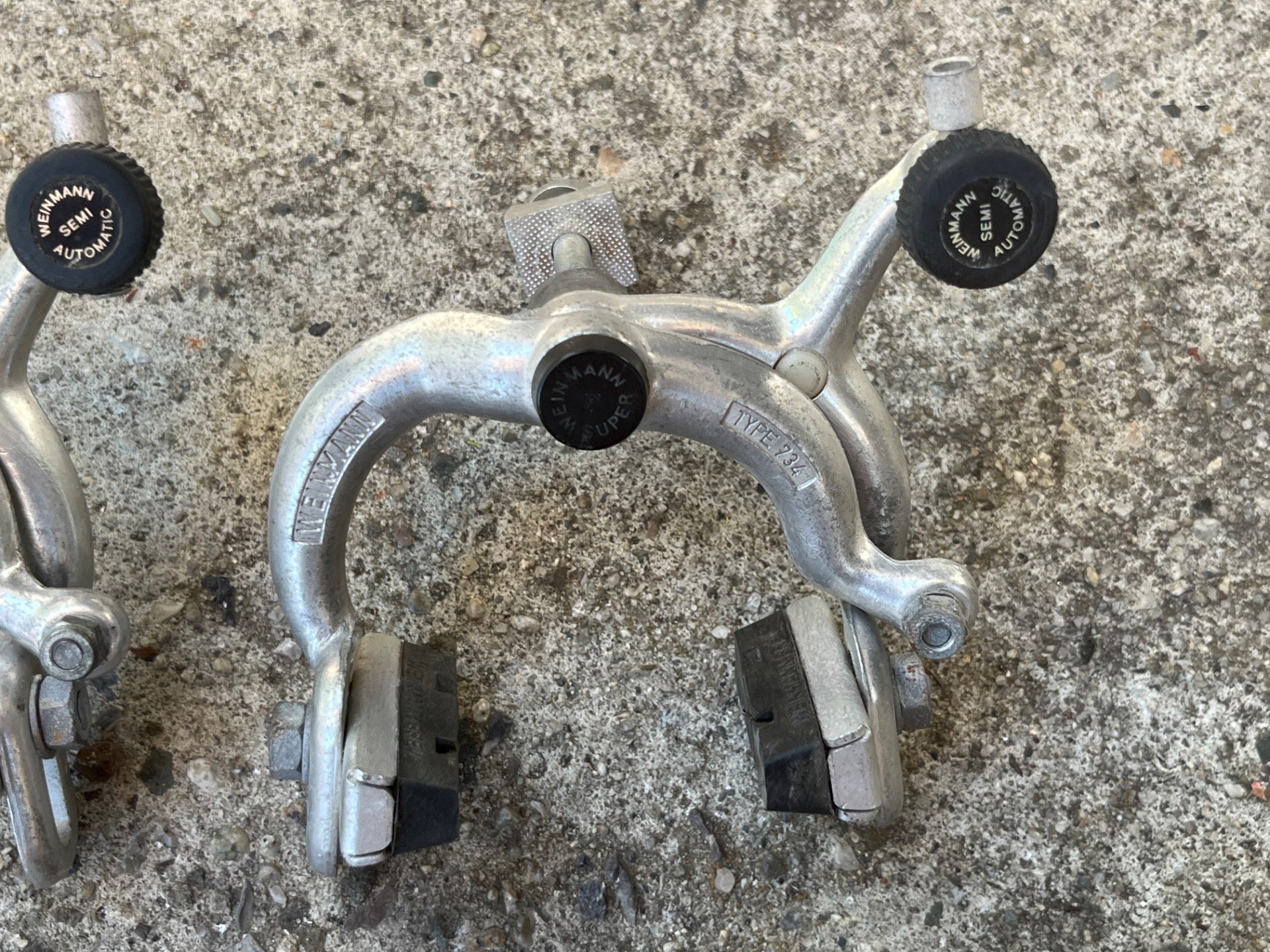 Weinmann Type 734 Side Pull Caliper Brakes Brake Set Road Touring Vintage Retro  - Image 2