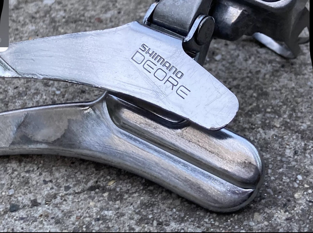 Shimano Deore FD-MT60 31.8mm Front Derailleur Bottom Pull Band Clamp Triple - Image 2