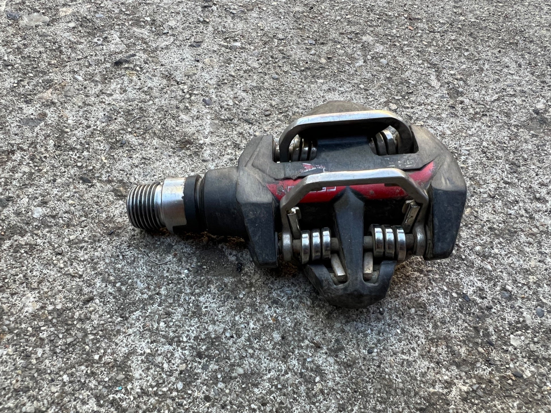 TIME ATAC XS Carbon Pedal Left Non Drive Single Orphan Crmo Steel MTB Gravel Bik - Image 2