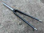 Used Carbon 700c 1 1/8in Threadless Road Tuned Performance Black Label Fork Gray Bike-Bicycle Bin