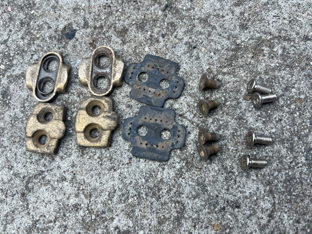 Time ATAC XS Titanium Carbon Pedals & Cleats Mountain Gravel MTB Clipless  - Image 2