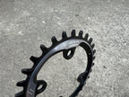 Used NEW SRAM XX1 X-Sync 30T 11 Speed 76BCD Asymmetrical Chainring Black Silver MTB-Bicycle Bin