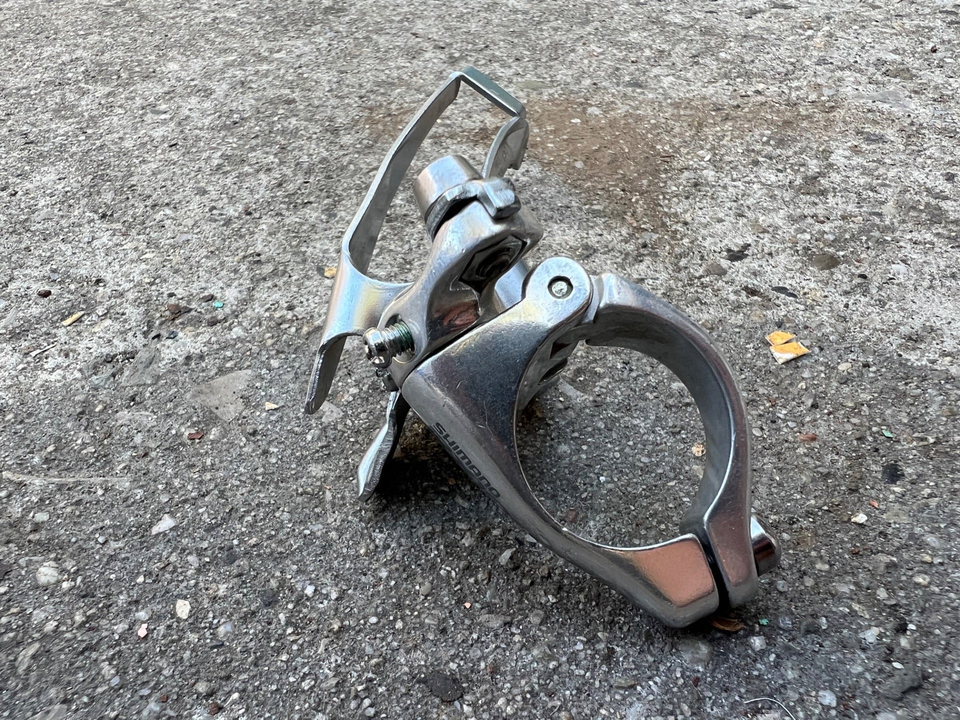 Shimano RX100 FD-A550 28.6mm Bottom Pull Front Derailleur Vintage Road Double 2x - Image 2