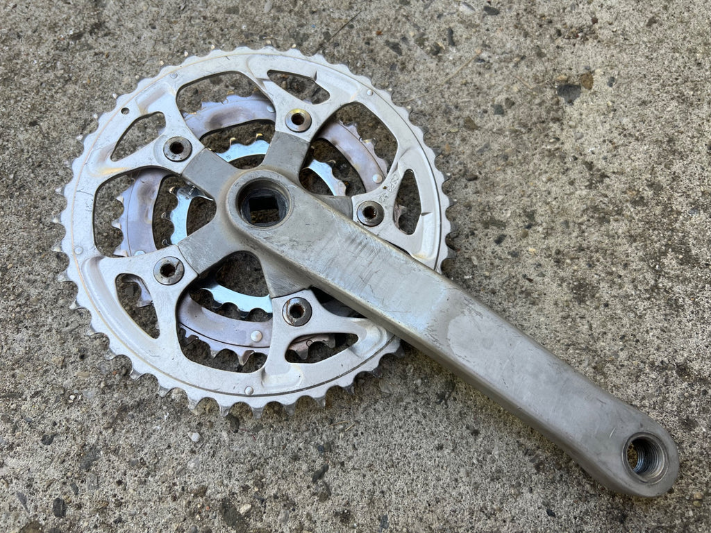 White Industires Sugino Crankset 175mm 22/32/42T Vintage MTB  - Image 2