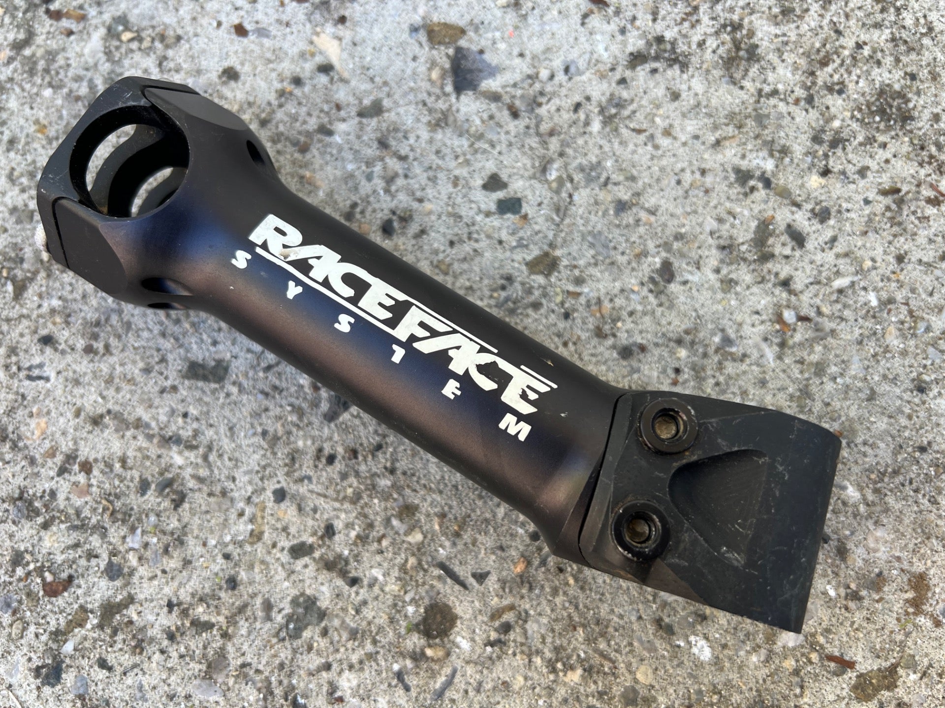 Raceface 150x25.4mm 1 1/8” Threadless System Stem 15° Rise Black MTB Mountain - Image 2