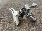 Used VGC Suntour Mountech Front Derailleur 28.6mm Vintage MTB ATB Triple Bottom Pull-Bicycle Bin