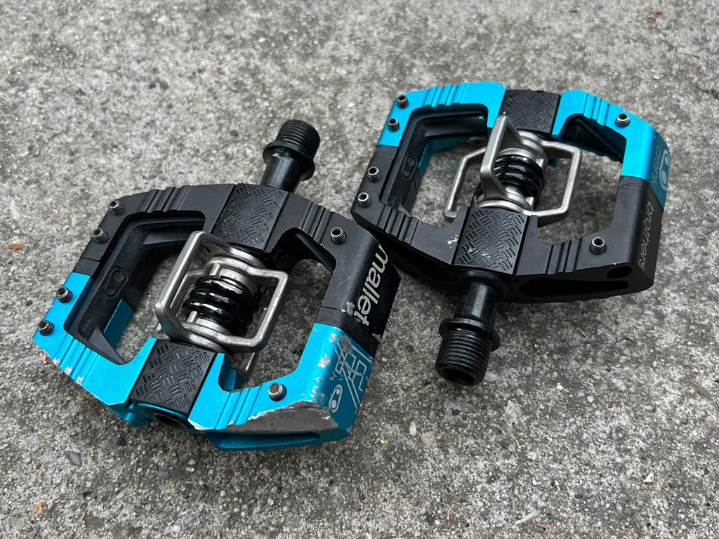 Crankbros Mallet E Pedals Mountain Enduro Gravel MTB Blue Black Crankbrothers - Image 2