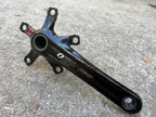 Used Oval Concepts 730 Crank Arms Cranks 170mm 110 BCD 5 Bolt Road Gravel Bike Black-Bicycle Bin