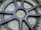 Used Cannondale OPI Spidering 52/36T Black Double Direct Mount Chainring Set Road-Bicycle Bin