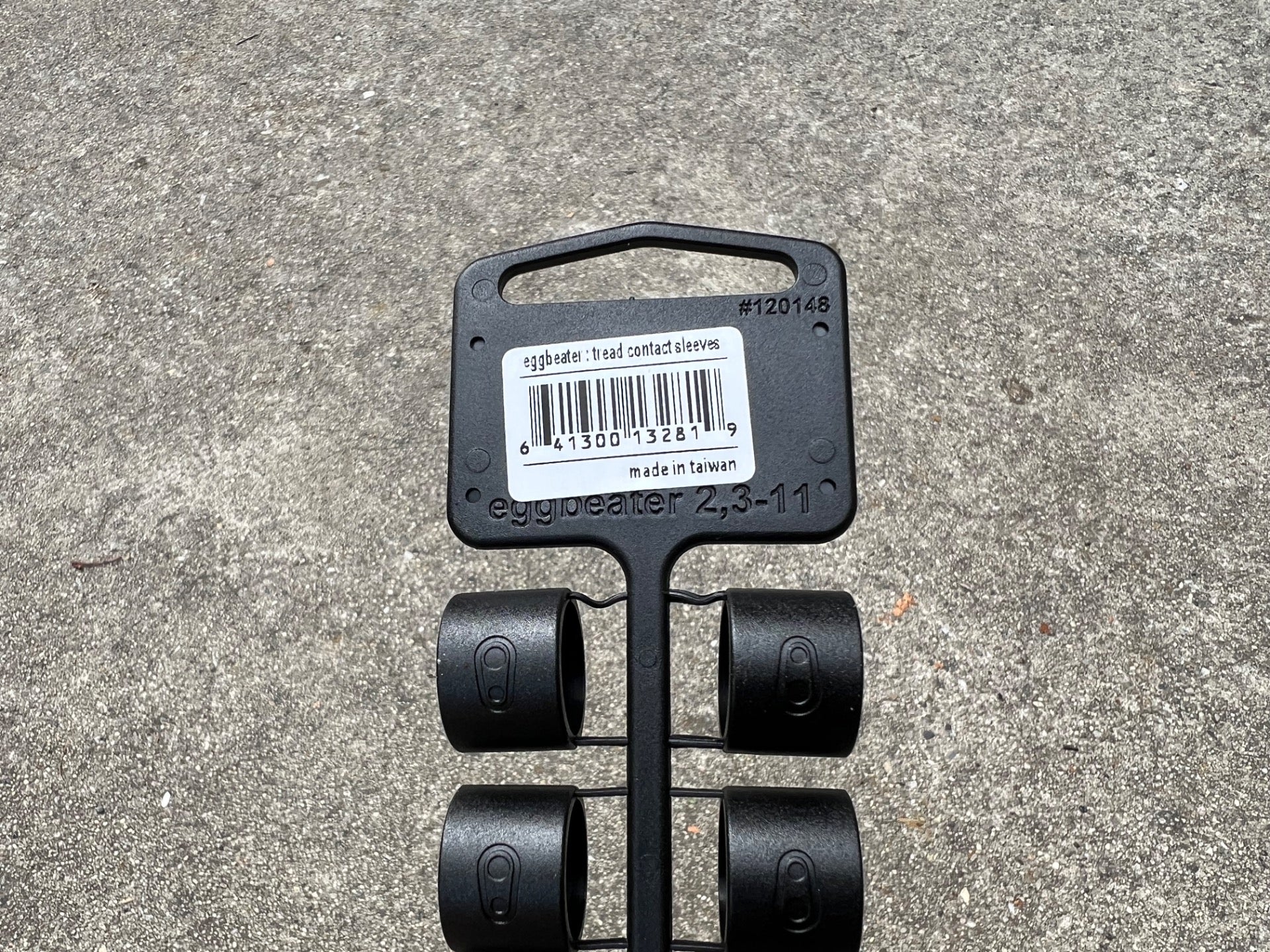 Crankbrothers Eggbeater Contact Sleeves Plastic Black Crankbros Clipless  - Image 2