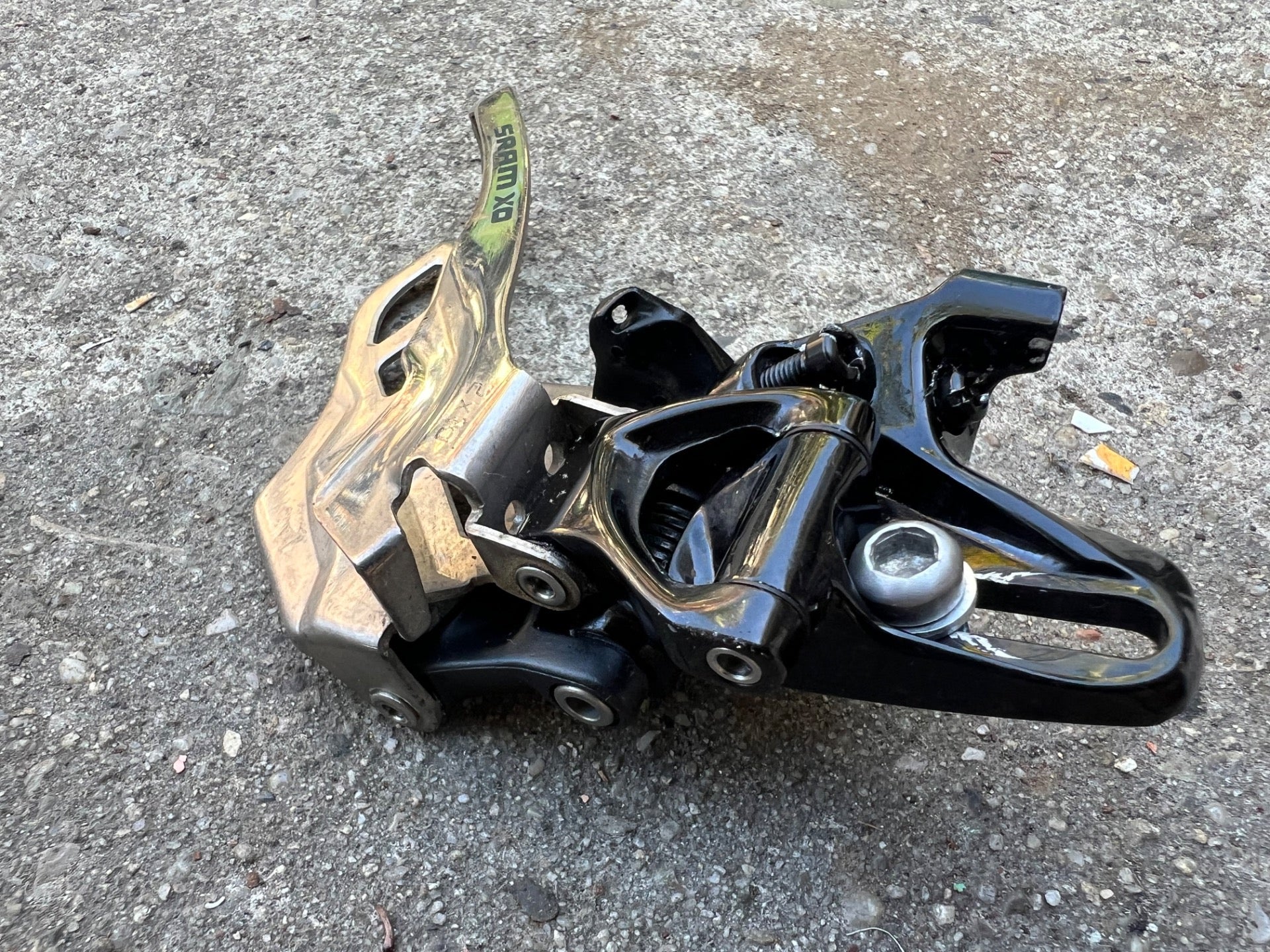 SRAM XO 2x10 Speed Top Pull Front Derailleur Direct Mount MTB Gravel Black  - Image 2